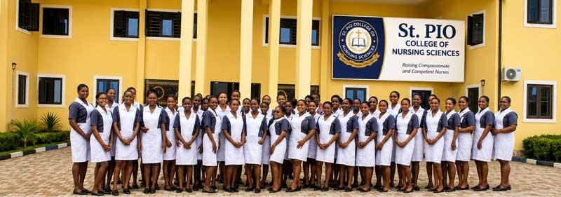 St.-PIO-College-of-Nursing-Sciences-students'-Group-photograph